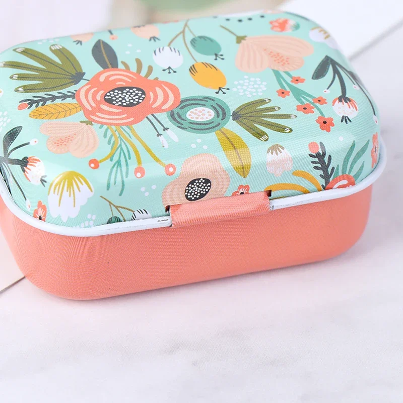 4 قطعة صندوق معدني صغير من القصدير مختومة جرة صناديق التعبئة مجوهرات كاندي صندوق تخزين صغير علب عملة أقراط سماعات هدية صندوق Rabdom #6