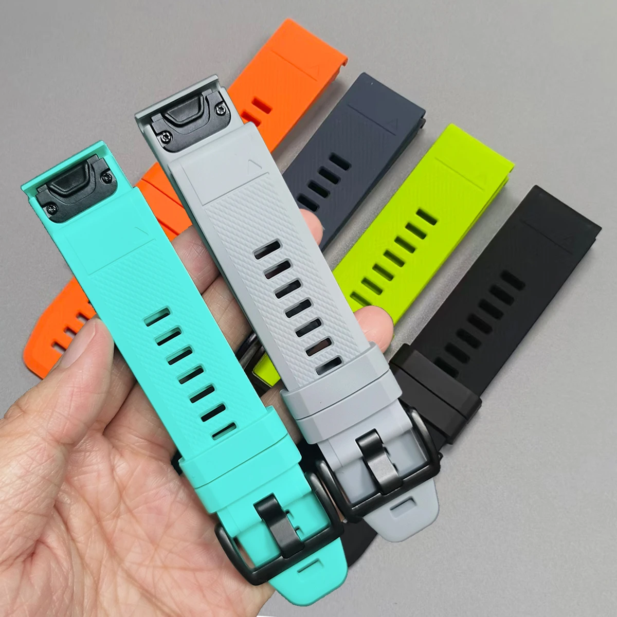 22/26mm Watch Band For Garmin Fenix 9 Pro Solar 51/47mm Fenix 8 E 7X 7 6X 6 5X Pro Bracelet Tactix8 Epix QuickFit Silicone Strap