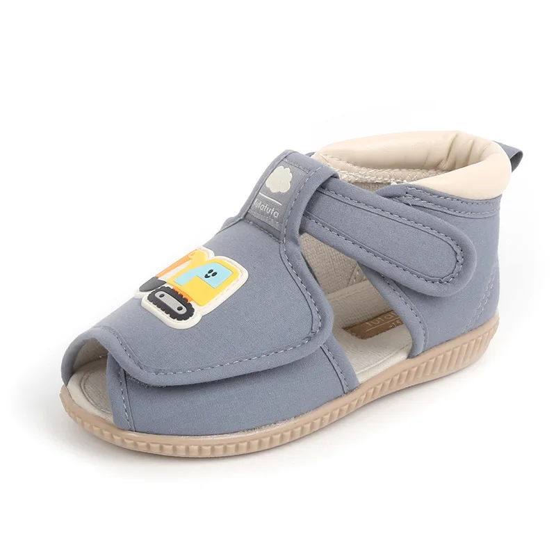 

Kids'Casual Shoes Sandals Canvas Cartoon Summer For Children Anti-slip ​Soft Bottom ​Velcro Pink Red Shoes Size 13cm-15cm