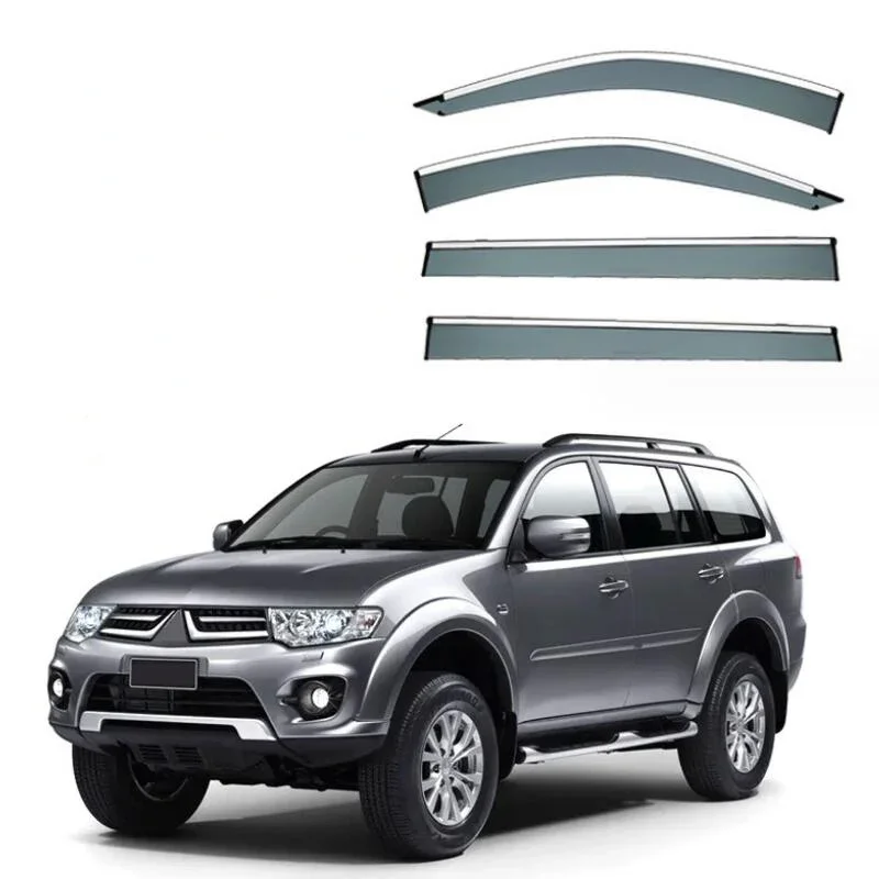 Window Visor Side Window Deflector Weather Shield Car Accessories For Mitsubishi Shogun Sport 1996 1997 1998 1999 2000 2001-2024