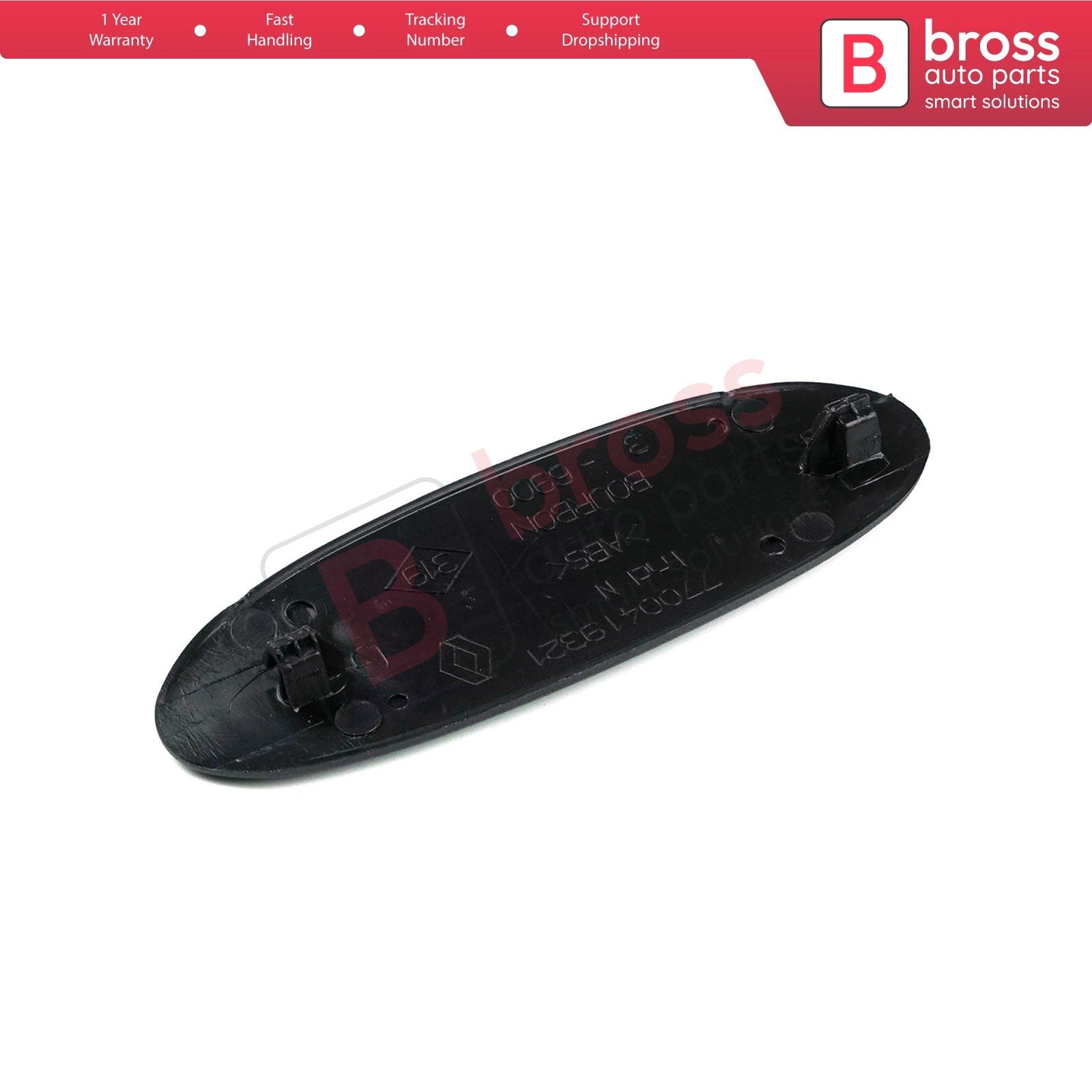 Bross BSP573 Black 1.6 16V Badge Monogram Emblem for Megane MK1 1995-2002 Megane Scenic 1996-1999 OEM:77 00 432 873 / 7700432873