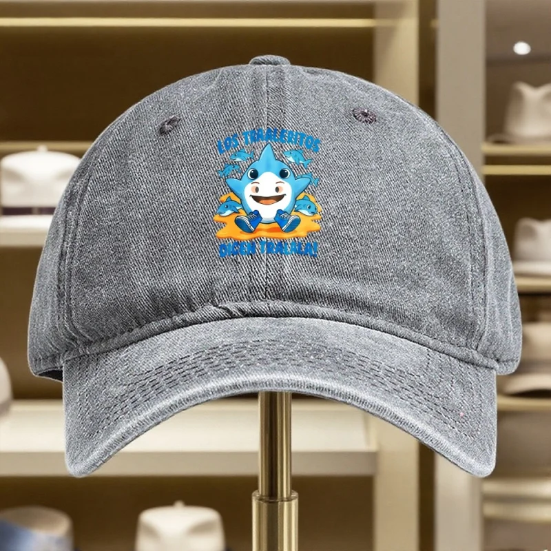 

Retro Washed Cotton Baseball Cap Los Tralaleritos Dicen Tralala Adjustable Lightweight Breathable Unisex Outdoor Humor Hat for M