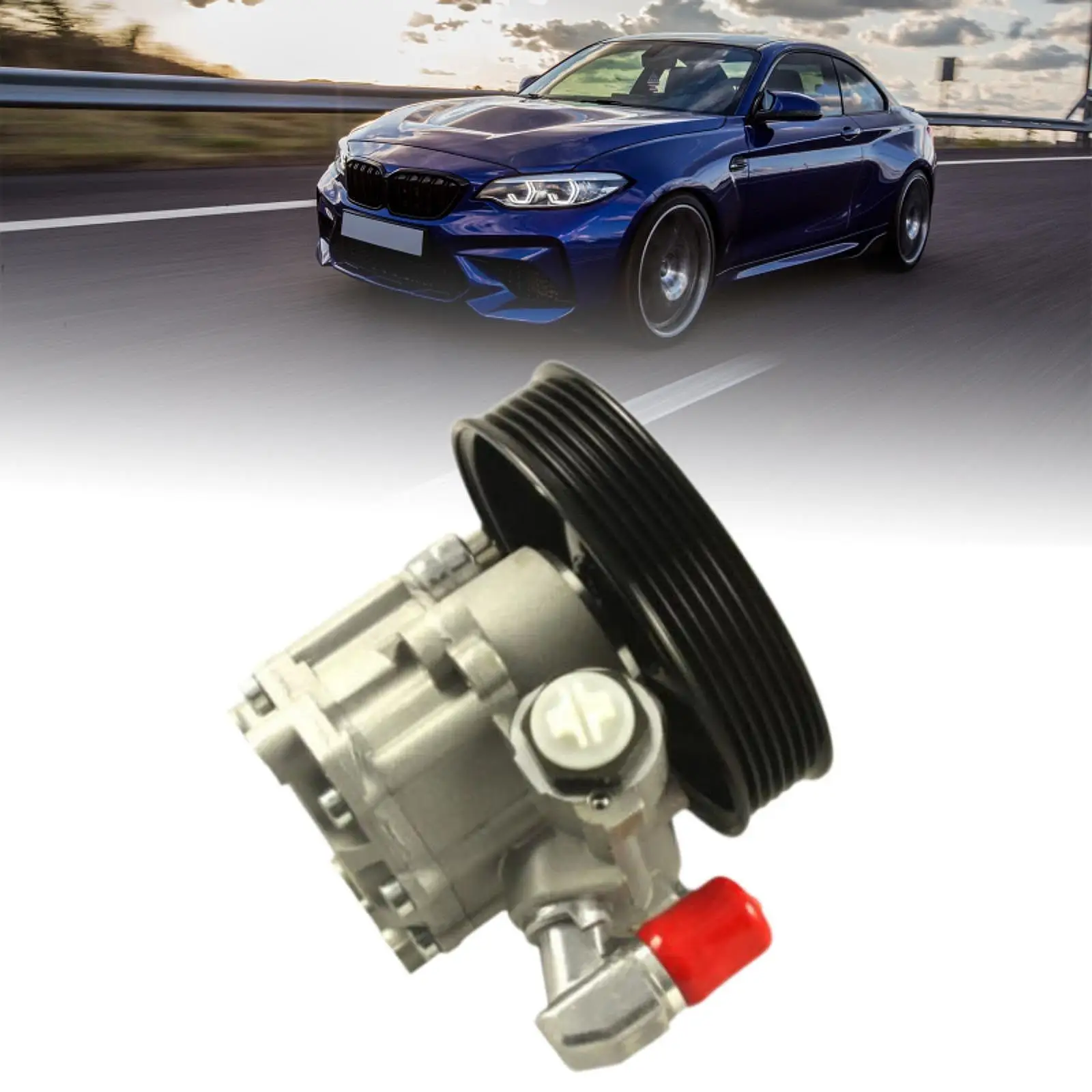 

Power Steering Pump with Pulley Metal for Mercedes-benz ml55 AMG ml350