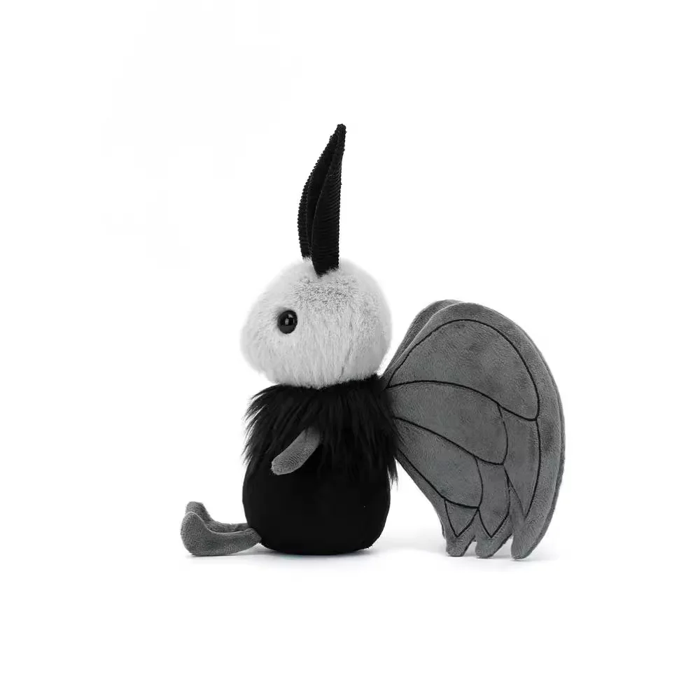 Peluche à l'effigie du beurre et des mites pour enfant, jouet en forme de crâne, idéal comme cadeau de vacances ou Halloween, nouvelle collection