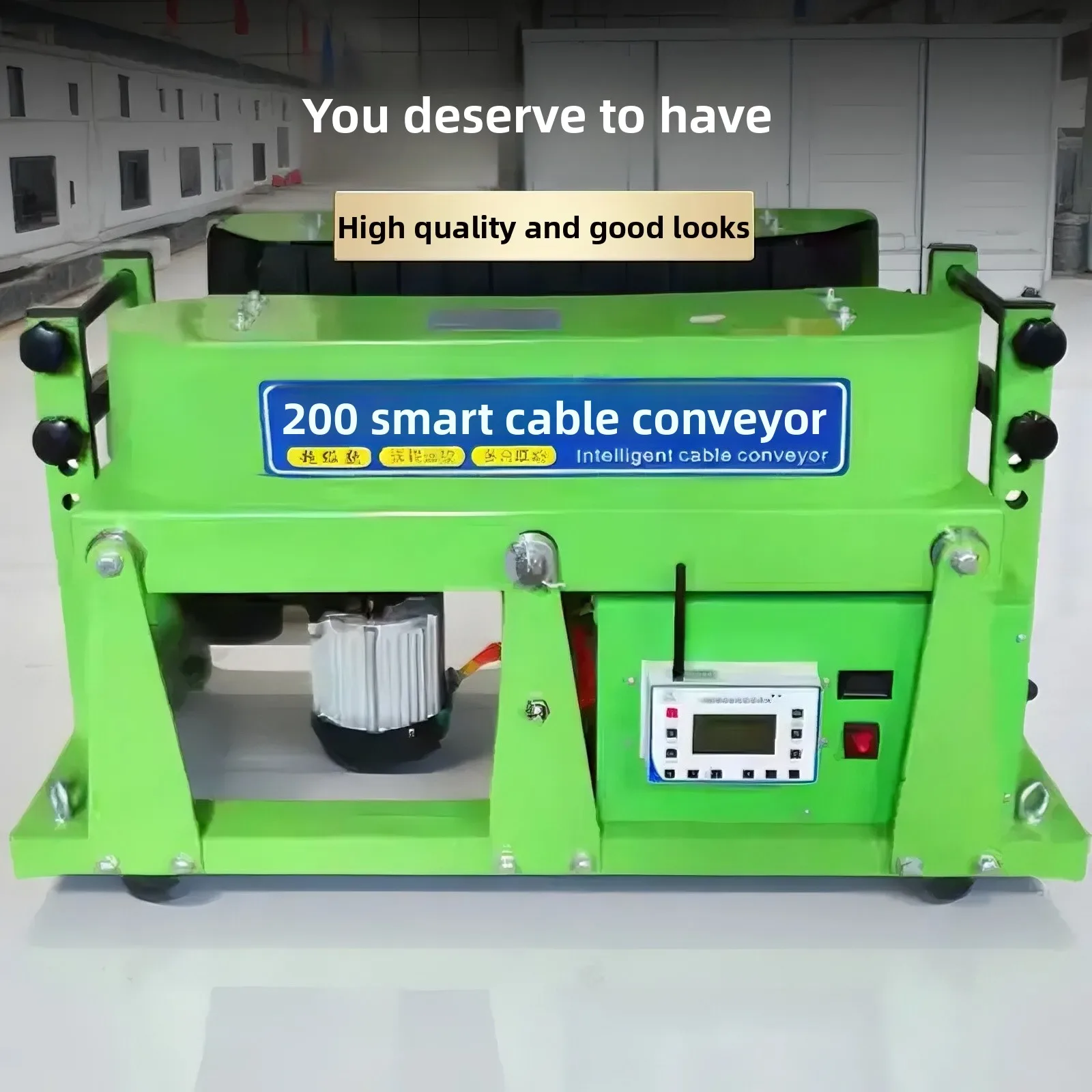LTT， high power cable conveyor cable conveyor traction pay-off machine