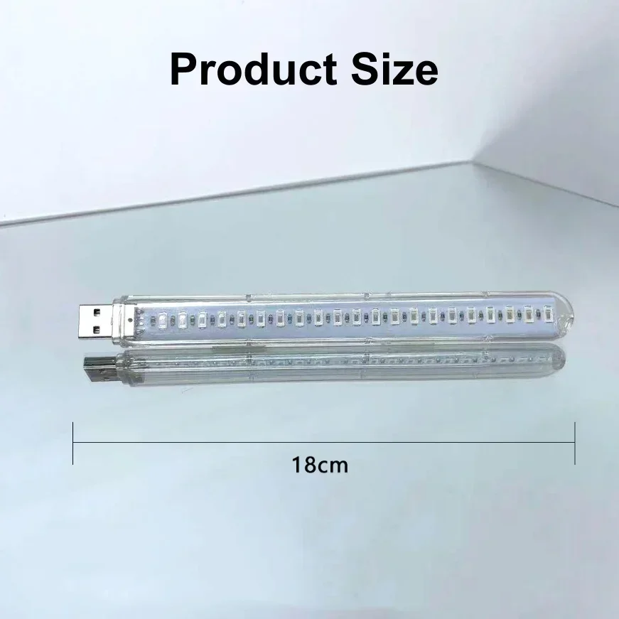 ポータブルフルスペクトルLEDグローライト,赤と青のフィトランプ,USB,屋内温室植物および野菜,水耕栽培バー