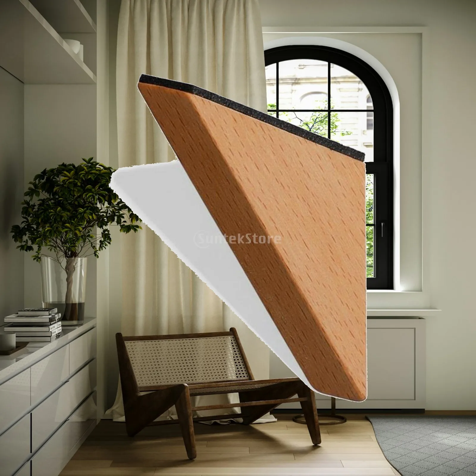 Guzheng Wall Mount Stable and Long-Lasting Wooden Guqin Hanger Heavy Duty