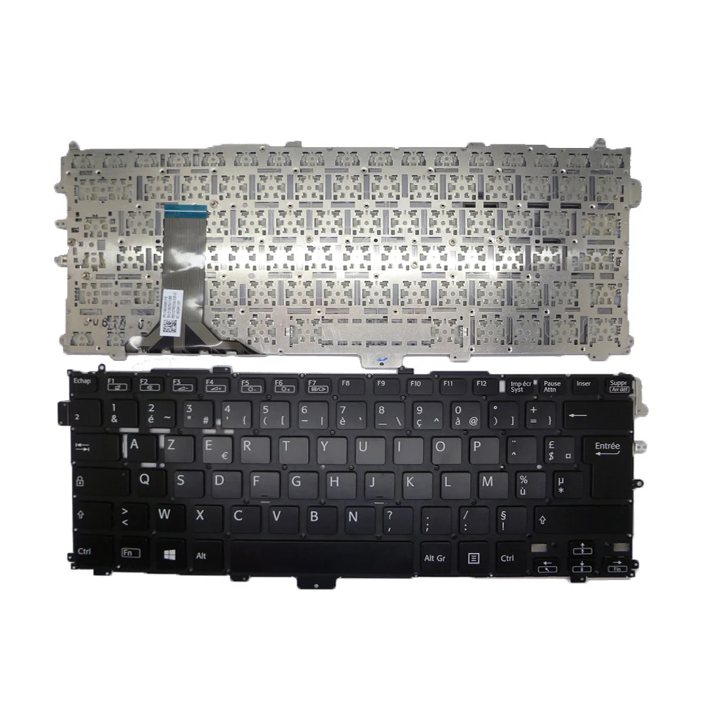 French FR  Laptop Keyboard For SONY SVP13 SVP132 9Z.N9QBF.00F 149243451FR 55012TRE2G0-035-G Black New