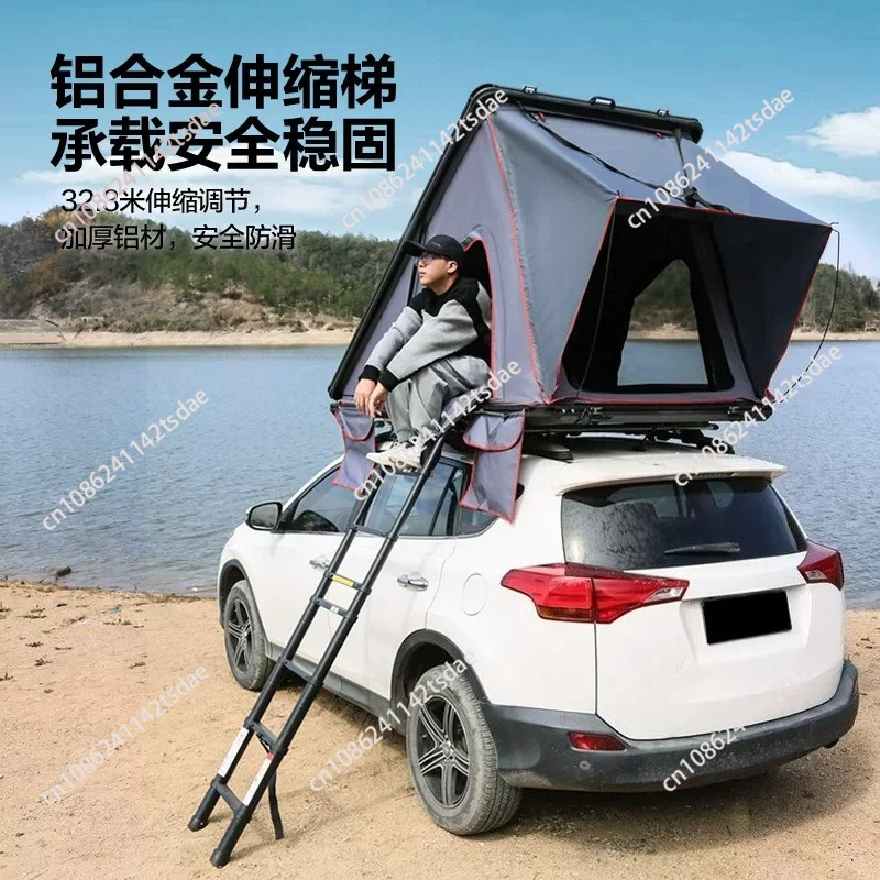 Hot Selling Cheap Traveling Waterproof Hard Shell Camp Outdoor Car Roof Top Tent with Aluminum Frame Customized