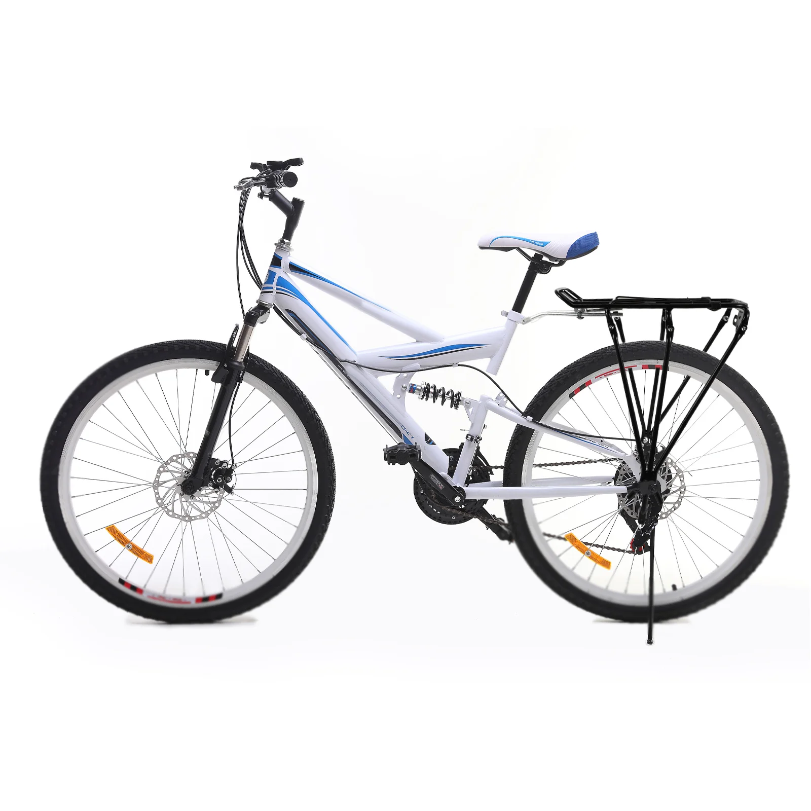 1 pçs rack de carga traseira da bicicleta montanha preto leve acessórios da bicicleta alta resistência para armazenamento viagem longa distância