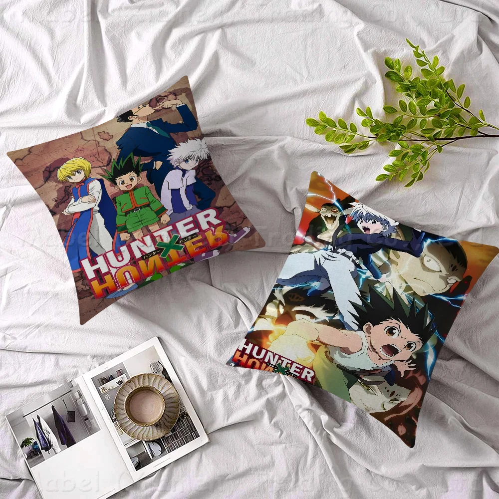 Anime Hunter X Hunte Pillow Gift Home Office Decoration Pillow Bedroom Sofa Car Cushion CoverPillow Case