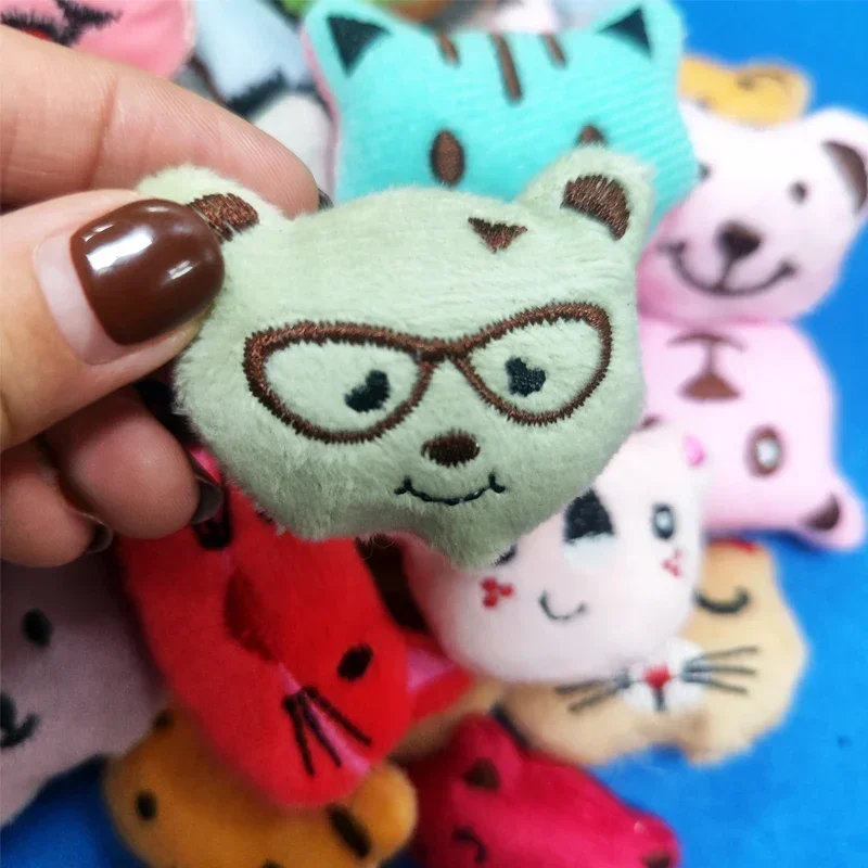 10-30 stücke Nette Tier Plüsch Puppen Kaninchen Bär Panda Stofftiere Mini Mädchen Plüsch Klaue Maschine Puppe Zubehör spielzeug Geschenk – Detail 3