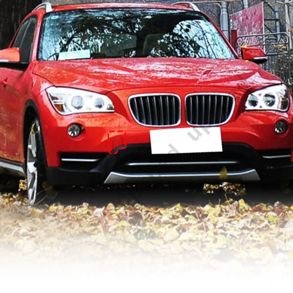 Front Bumper Tow Hook Towing Eye Cover Cap For BMW X1 E84 2012-2015 51117345034 6