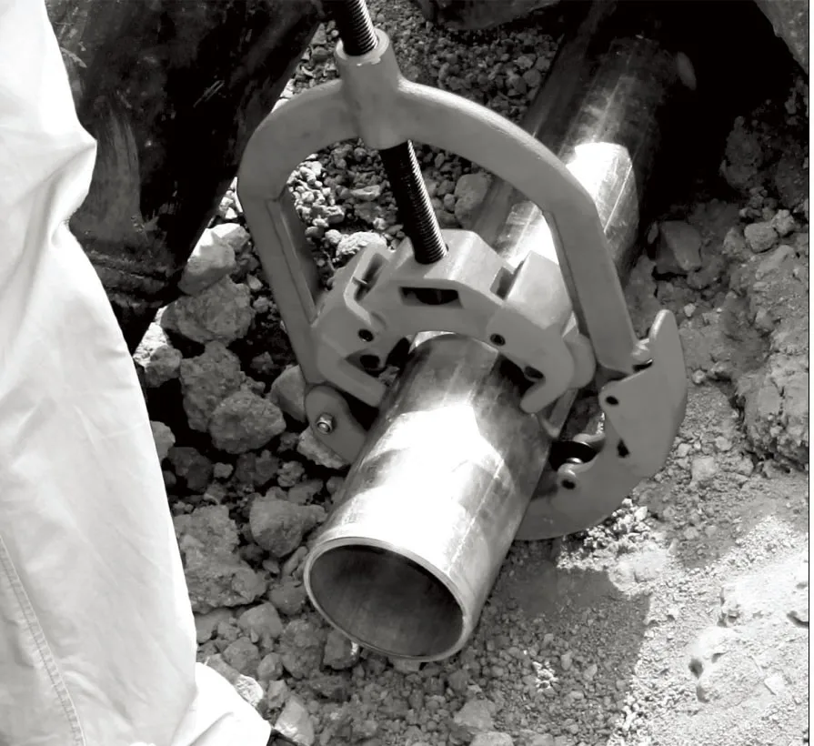 قاطع أنابيب الفولاذ المقاوم للصدأ بمفصلات الزيت من Hongli بأفضل سعر H6S من 4 بوصة إلى 6 بوصة