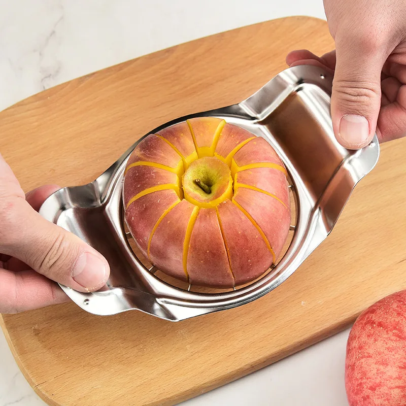 8/12 Equal Parts Stainless Steel Apple Divider Fruit Slicer Fruit Cored Divider Kitchen Gadgets Kitchen Tools Accessories