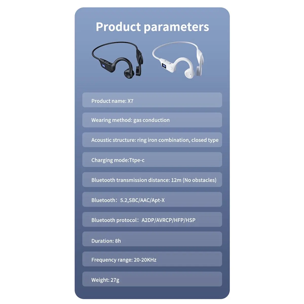 #02U Consumer Electronics,Bluetooth earphones (Black)