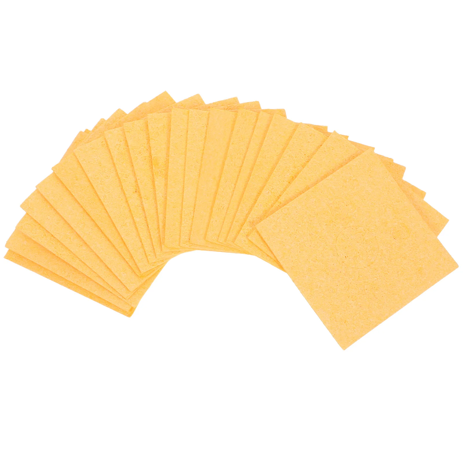 

20Pcs Versatile Shape Soldering Iron Sponge Fits Various Stands Easy Tip Maintenance Ideal Professionals Hobbyists Enhanced