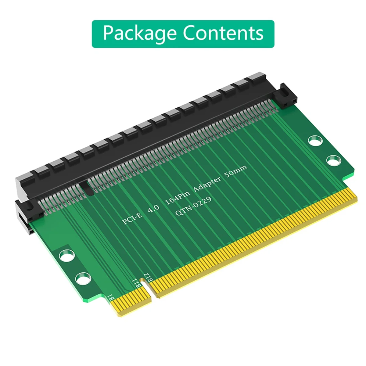 ATP-PCI Express 4.0 16x Riser-Karte, 180 Grad Hochgeschwindigkeits-Riser-Karte