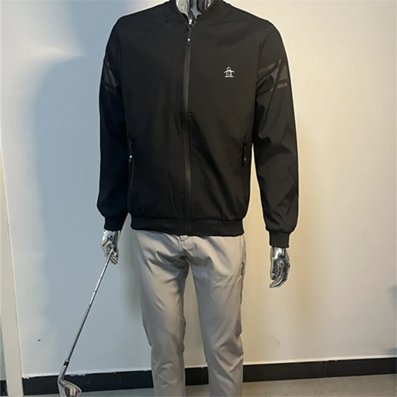 

High Quality Men Golf Jacket Spring Fashion Business Leisure Golf Coat Casual Sport Men Baseball Tennis Golf Wear Clothing 골프웨어