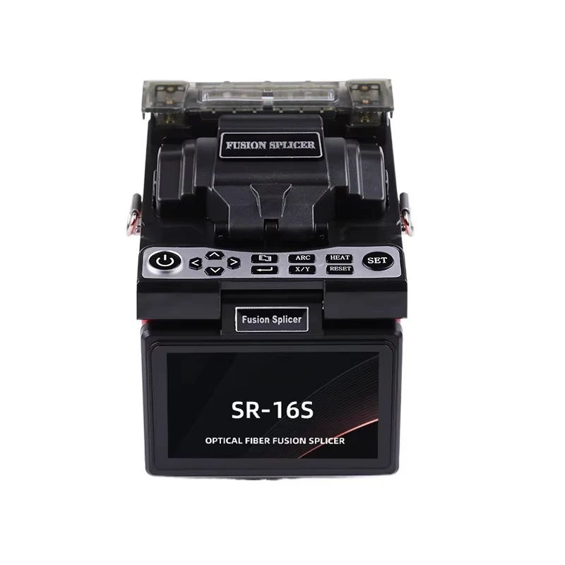 Multi-Languages Fiber Fusion Splicer Fiber Optic Welding Machine FTTH Four Motors Optical Fiber Cable Cutting