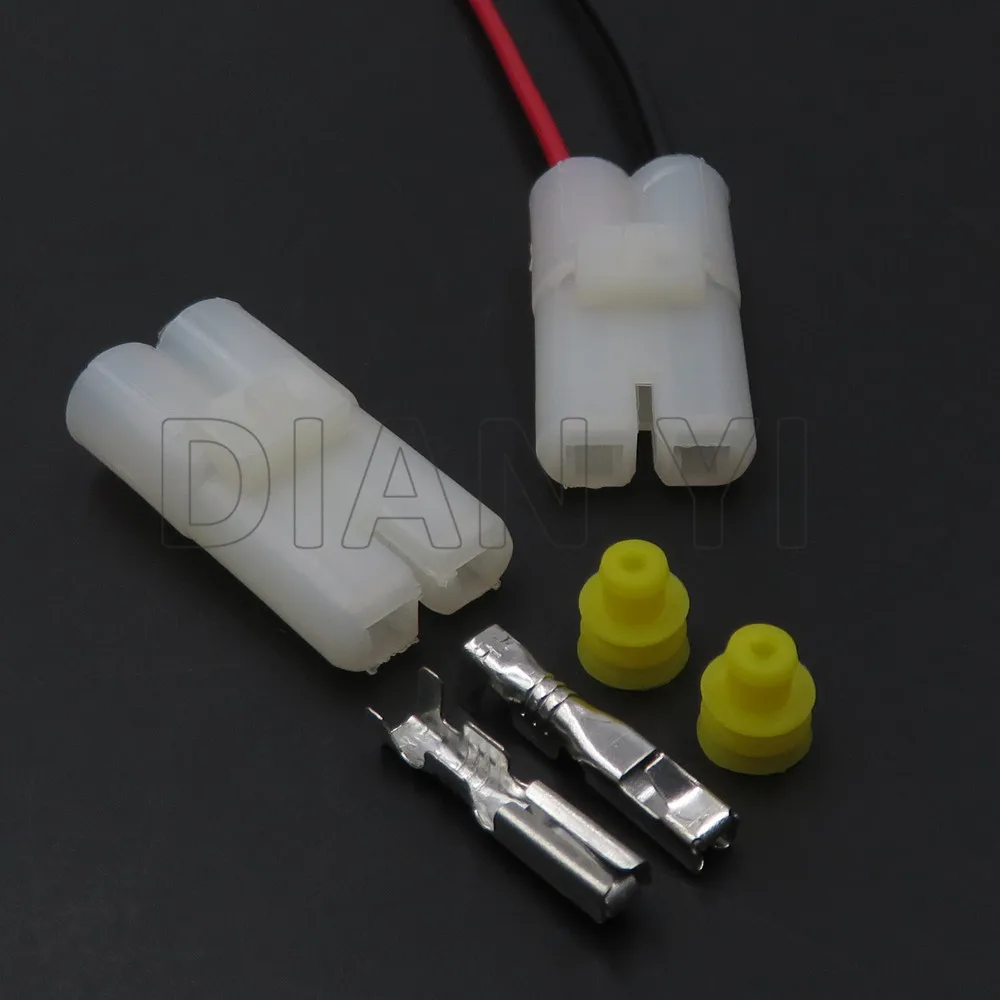1 Set 2 Way Car Waterproof Connector AC Assembly 6180-2331 Automotive Accessories Auto Cable Socket