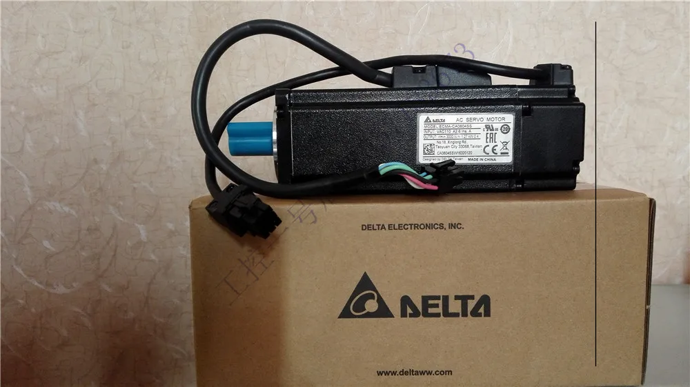 ใหม่ของแท้ไต้หวัน Delta Servo มอเตอร์ ECMA-C10907RS 750W การประกันคุณภาพหนึ่งปี Spot