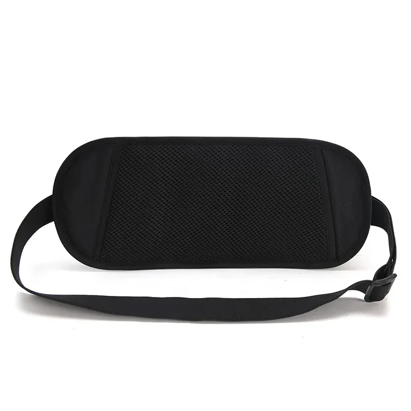 Outdoor Sports and Running Waterproof Storage Travel Passport Money and Documents Storage Anti-theft Close Fitting Waist Bag