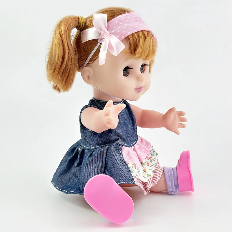 Removable Doll Cute Talking Baby Girl Party Set Decoration