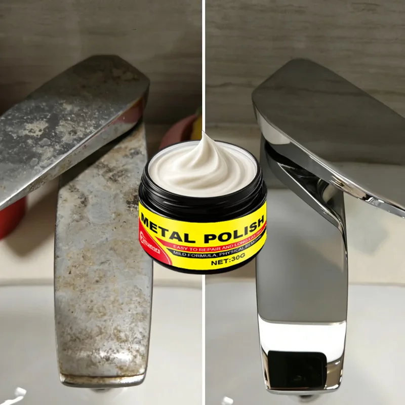 Multi Purpose Metal Repair Paste Rust Remover and Polish Cleaner for Stainless Steel Metal Surface Restoration
