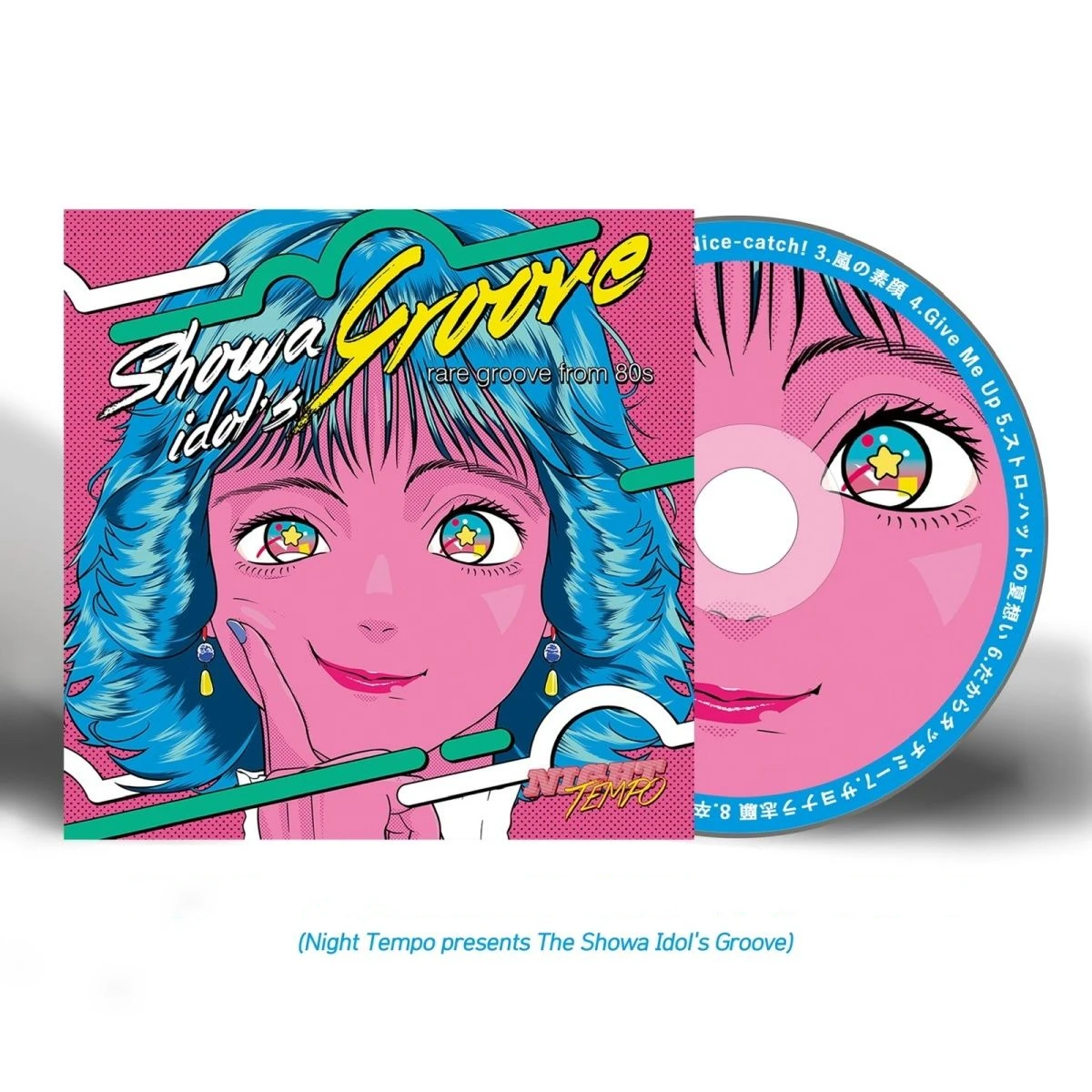 

Vaporwave Pop Kudou Shizuka Music CD Night Tempo presents The Showa Idol's Groove Album Music Record Cosplay Soundtrack Box Gift