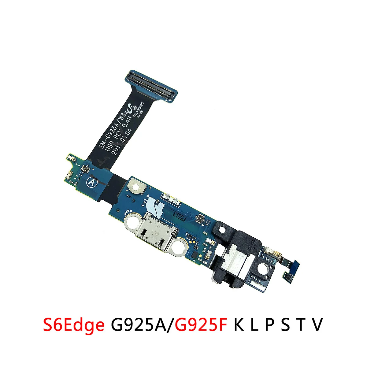 

For Samsung S6 G9200 G920F G9250 G925F S6Edge Plus G9280 G928F USB Charging Dock Flex Cable Charger Port Board Headphone jack