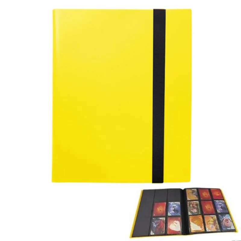 Premium multi-pocket trading card binder - biedt plaats aan 160/360/480 kaarten - duurzame PP-hoes - ideaal voor basketbal-, voetbal- en sportkaarten