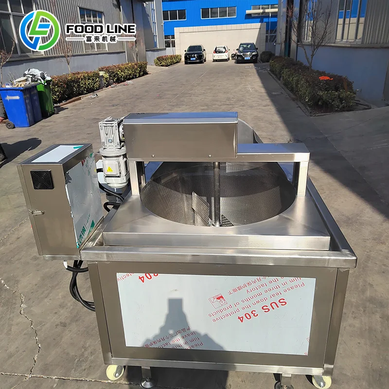 

Промышленная автоматическая фритюрница с газовой разрядной фильтрацией масла для производственных линий