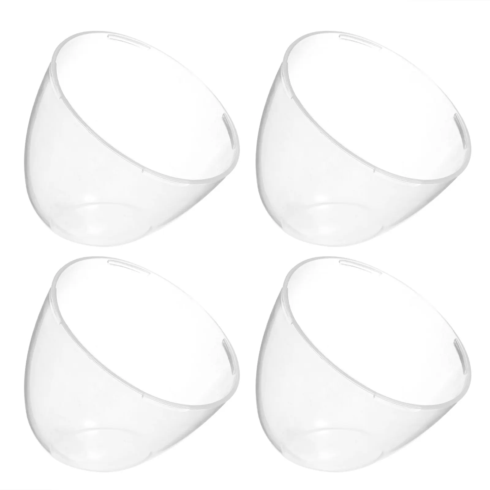 

4 шт. сменных прозрачных герметичных многоразовых пластиковых крышек для детских бутылочек, легкие, для кормления.