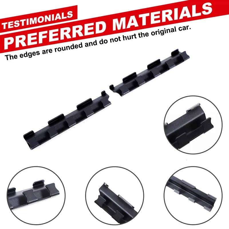 Rear Cargo Shade Groove Fixing Hook Trunk Shade Slot Hook Goods Rack Carbon Steel Car Storage Supplies For BMW X3 G01 2018-2023