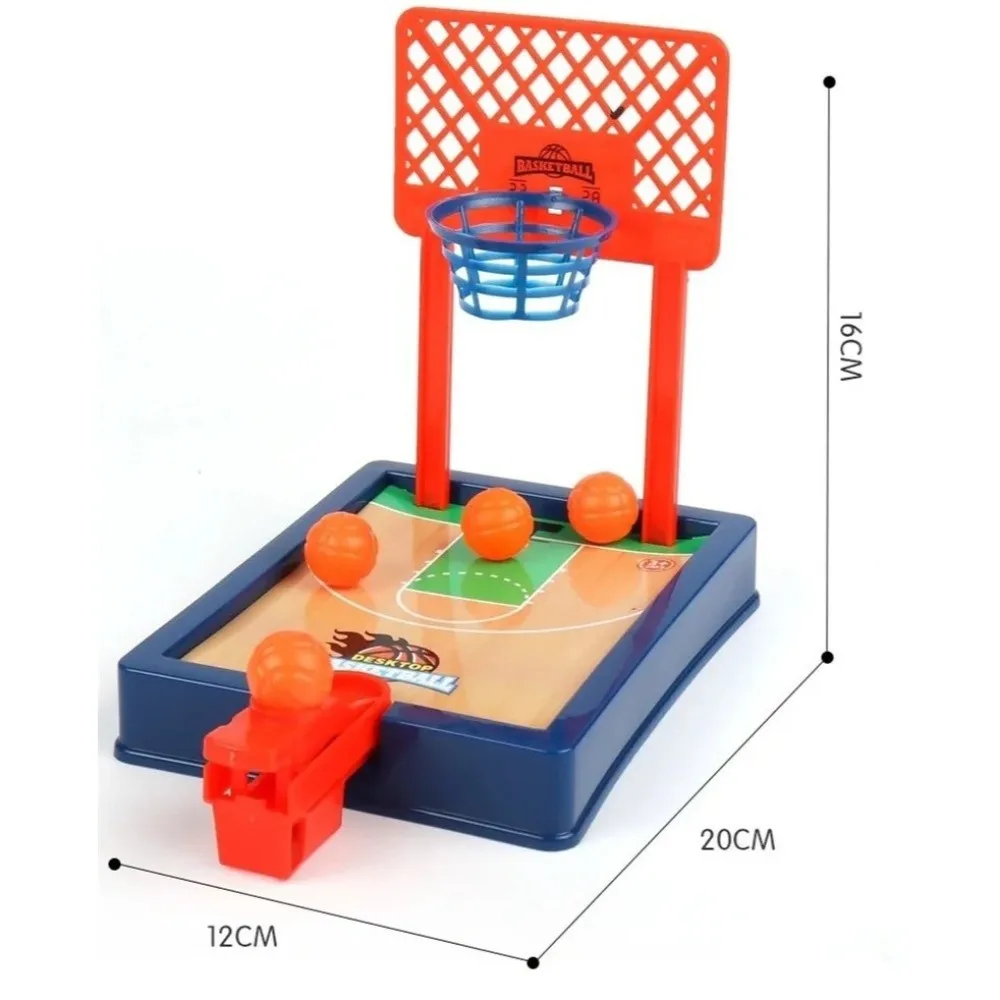 مجموعة ألعاب كرة السلة الصغيرة الجديدة المحمولة الممتعة لسطح المكتب آلة كرة السلة لعبة جديدة هدية