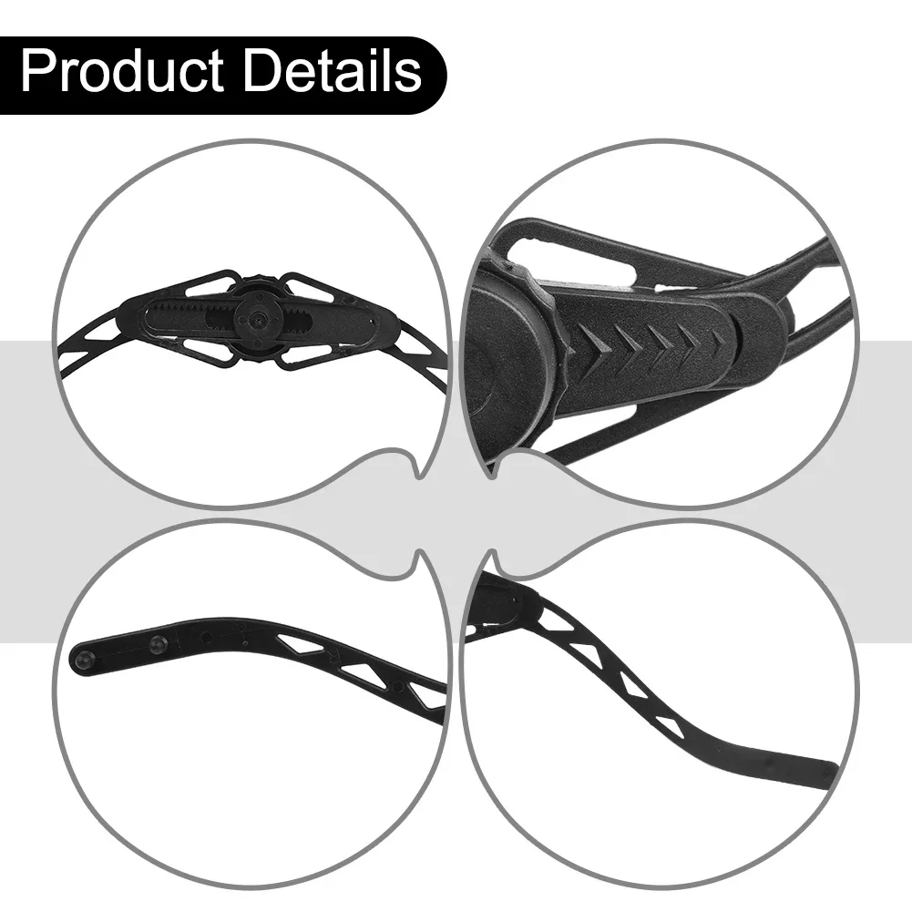 Helmet Adjuster Strap Portable Replacement Helmet Retention System Lightweight Parts For Cycling