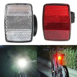 Bike Safety Lens Bike Taillight Bike Handlebar Reflector Bike Warning Light Bike Reflector Bicycle Reflective Reflector