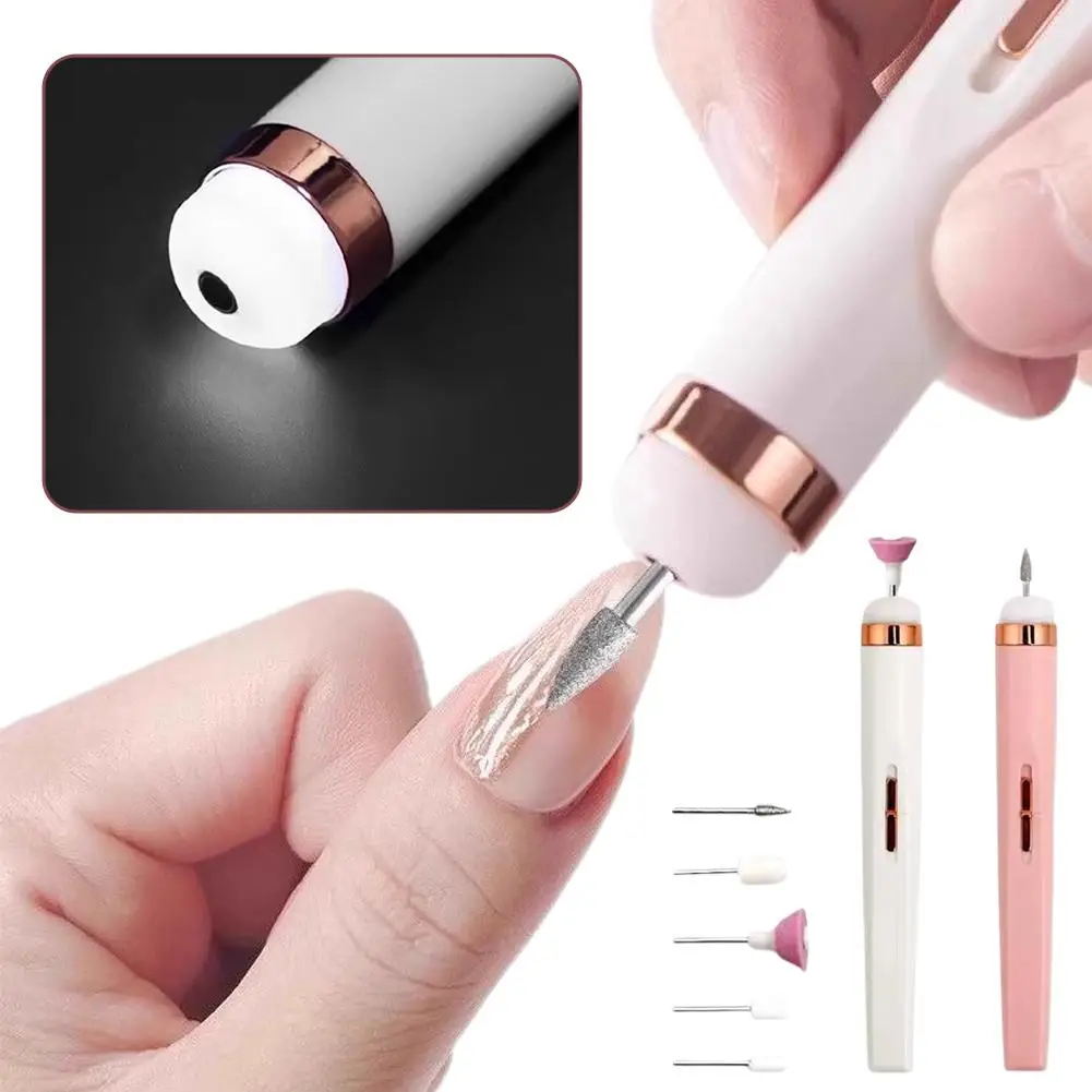 Akrylowa elektryczna frezarka do paznokci Przenośna frezarka do paznokci Profesjonalne frezy do usuwania paznokci Narzędzia do pedicure i manicure