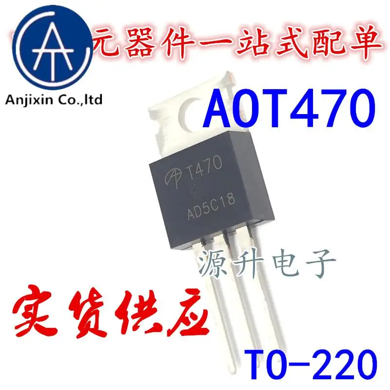 

10PCS 100% orginal new AOT470/T470