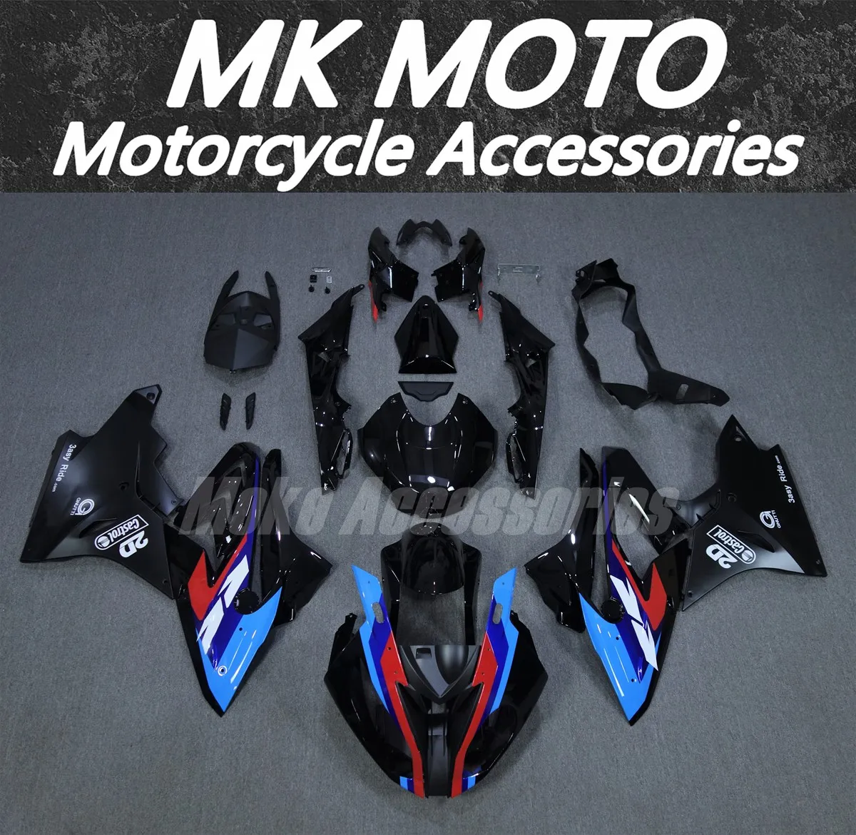 

Motorcycle Fairings Kit Fit For S1000rr 2017 2018 Bodywork Set High Quality ABS Injection NEW Blue Black Red