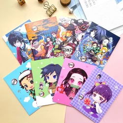 16 pcs/lot Cute Demon Slayer A6 Notebook Cute Portable Note Book Diary Planner Stationery gift School Supplies