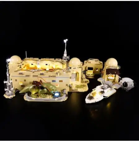 In Stock 3187PCS Mos Eisley Bistro Cantinaed 75290 60016 The Rise of Skywalker Building Blocks Toys For Children Gifts