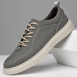 Classic Brand Men's Genuine Leather Casual Shoes Wear-resistant Sole Oxford Shoes Versatile Men's Sports Shoes Non Slip