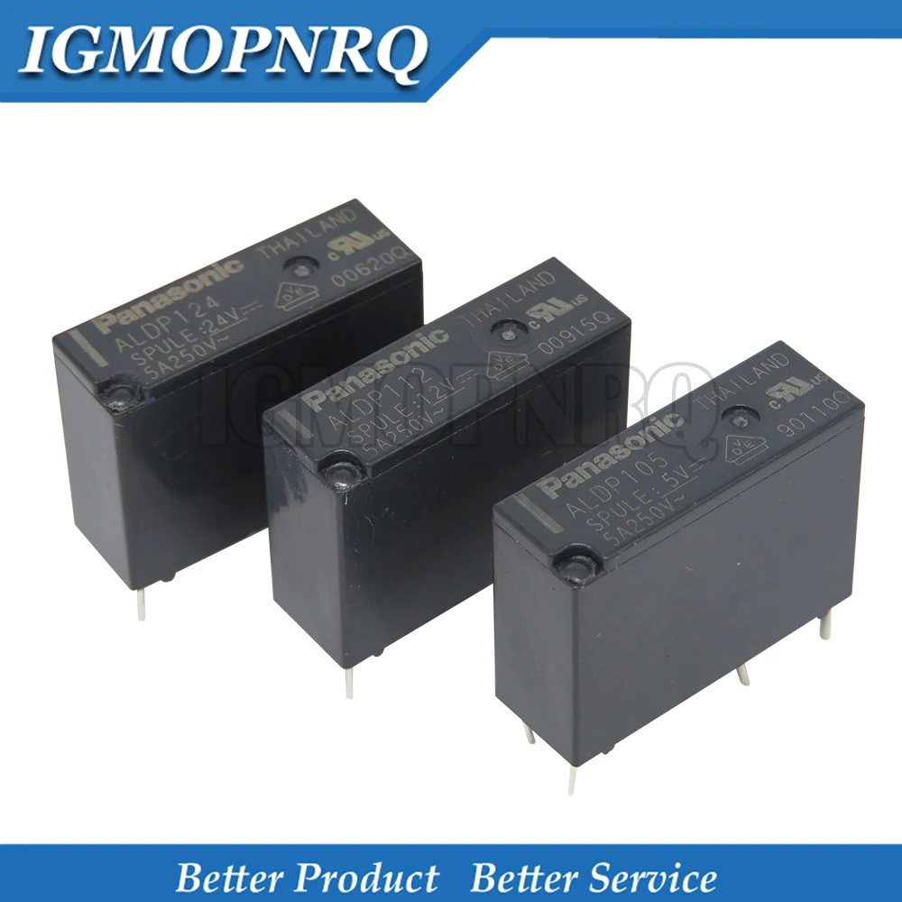 1 шт. реле ALDP105 ALDP112 ALDP124 ALDP105W ALDP112W ALDP124W 5 в 12 В 24 В 5 А 250 В DIP4 новый оригинальный