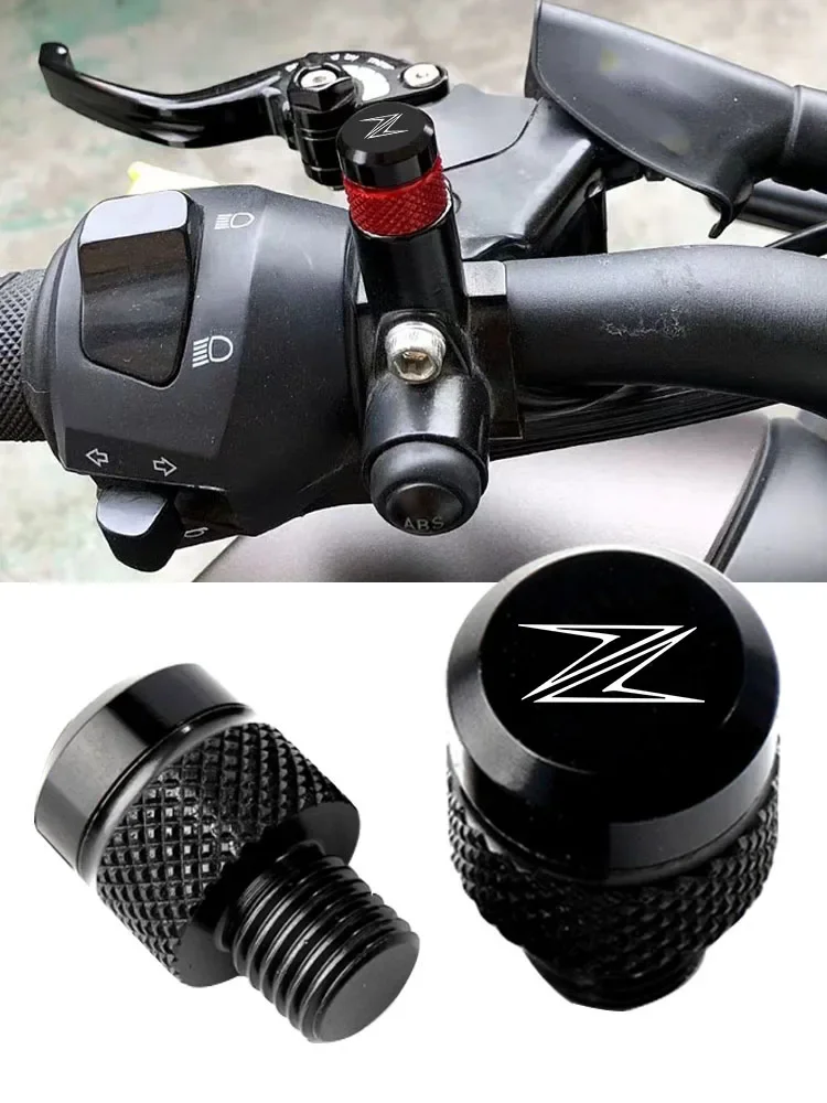 Für KAWASAKI Neue Z400 Z900 Z1000 Z800 Z750 Z300 Z650 Motorrad M10*1.25 Spiegellochstopfen Schrauben Zubehör