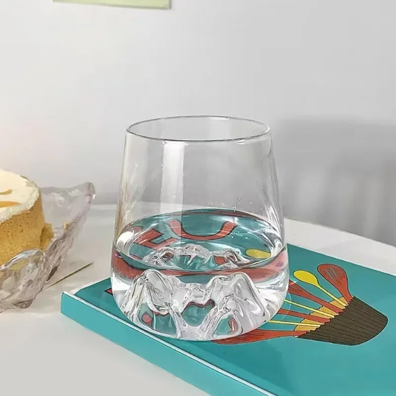 2000ml Iceberg Shaped Cold Water Kettle Water Jug 370ml Iceberg Cup Wine Glass Creative Drinking Glasses Household Accessories view 4