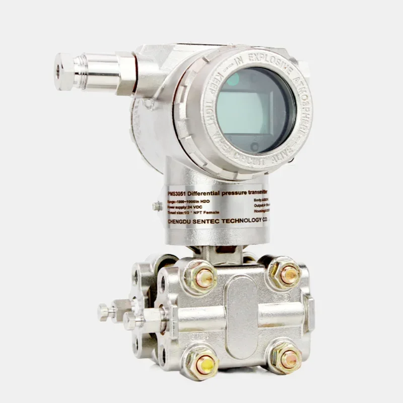 2025 high sensitivity of the metal capacitance digital pressure transmitter 4-20mA high precision integrated circuit adopte