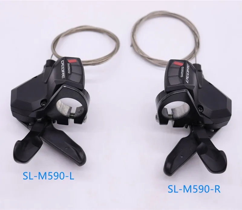 SHIMANO DEORE SL-M590 3X9S 27S 9 Speed right or left side Shifter