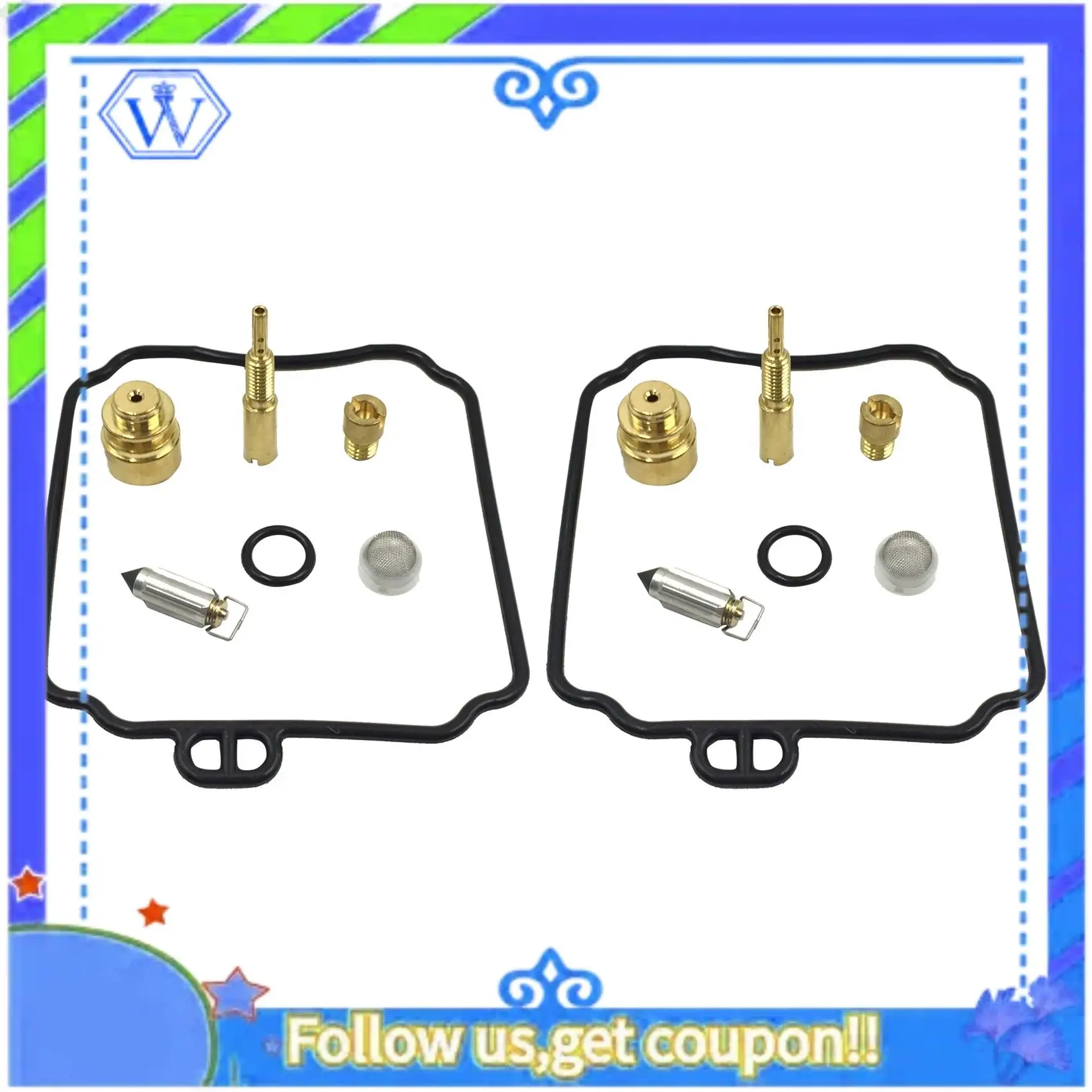 M46K-2Set دراجة نارية المكربن طقم تصليح مقعد طوقا ل Hyosung GV250 Aquila UM V2C-2 Tgteus #5